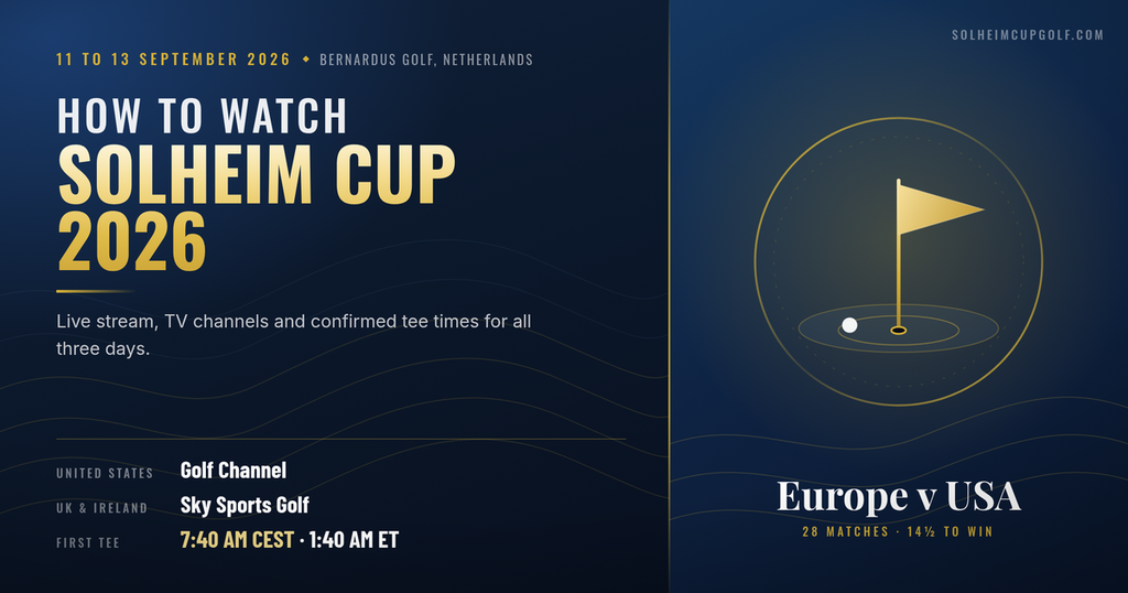 How to Watch Solheim Cup 2026